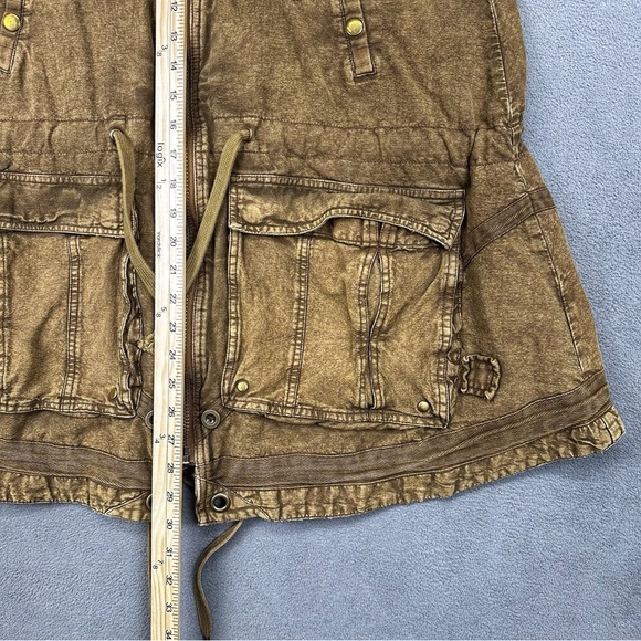 We The Free Brown Utility Jacket Size M - Picture 4 of 5